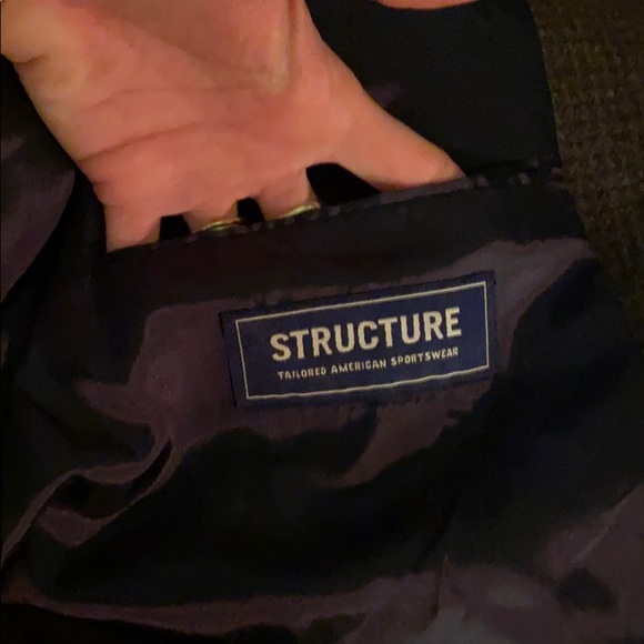 Structure Men’s Casual Tweed Sports Jacket - Picture 12 of 15